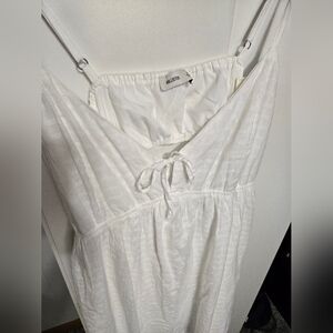 Hollister White Sleeveless Dress